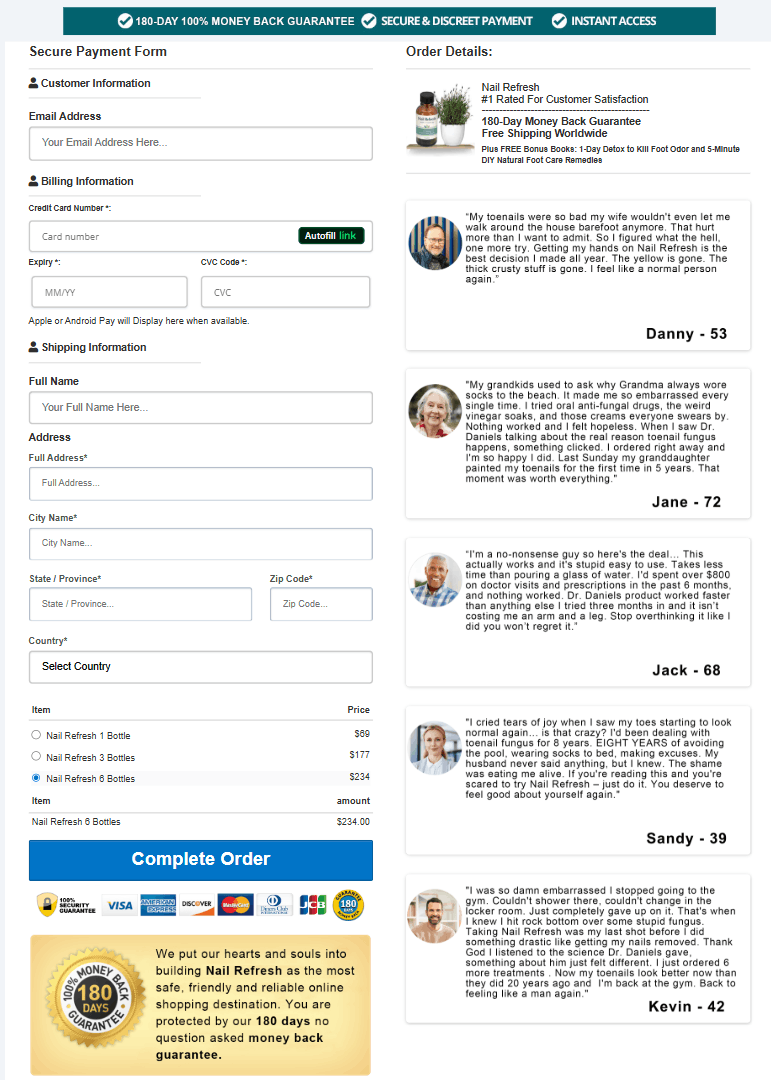 Nail Refresh official website
